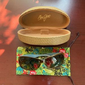 Maui Jim Sunglasses Frame Only MJ295-031 Nalani MP-SG Brown/Blue Japan 61 mm